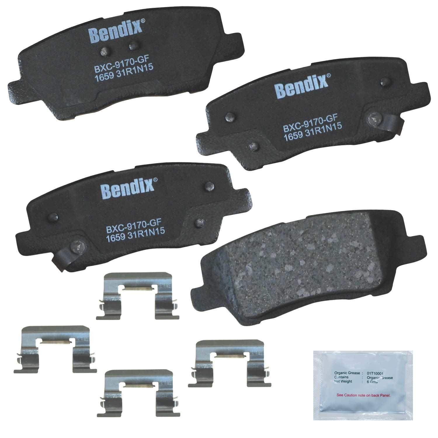 BENDIX PREMIUM COPPER FREE Disc Brake Pad Set CFC1659