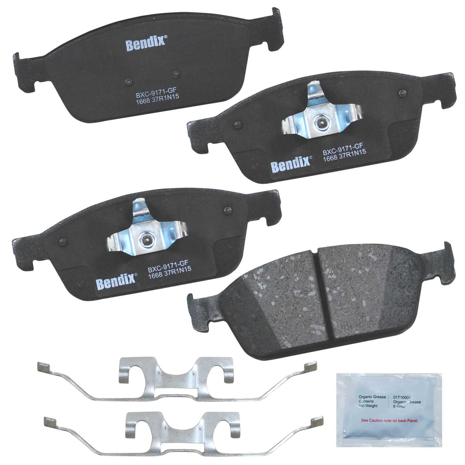 BENDIX PREMIUM COPPER FREE Disc Brake Pad Set CFC1668