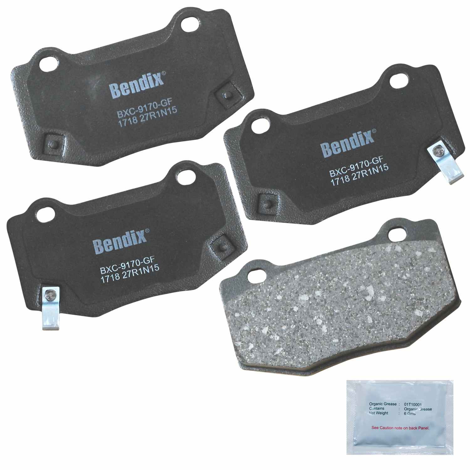 BENDIX PREMIUM COPPER FREE Disc Brake Pad Set CFC1718