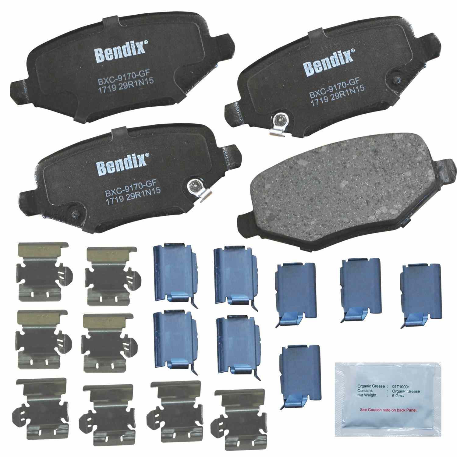 BENDIX PREMIUM COPPER FREE Disc Brake Pad Set CFC1719