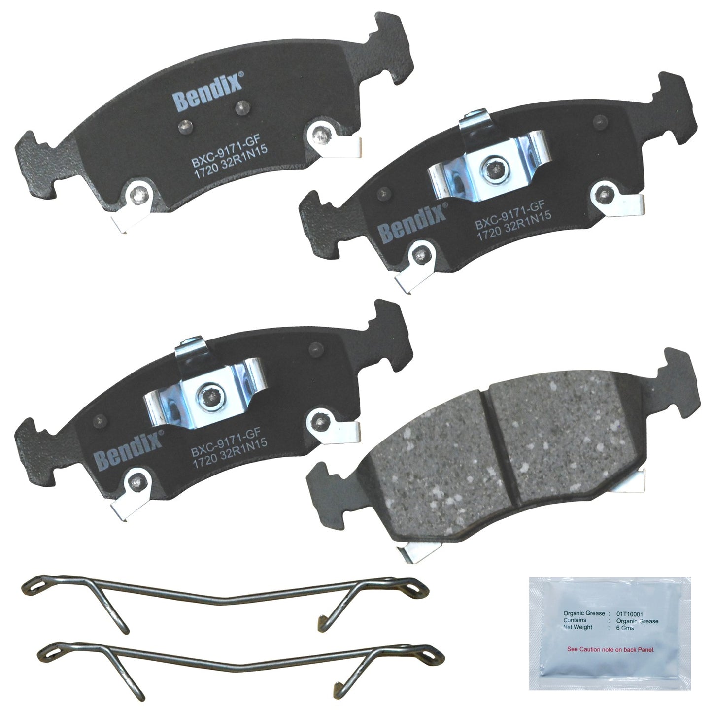 BENDIX PREMIUM COPPER FREE Disc Brake Pad Set CFC1720