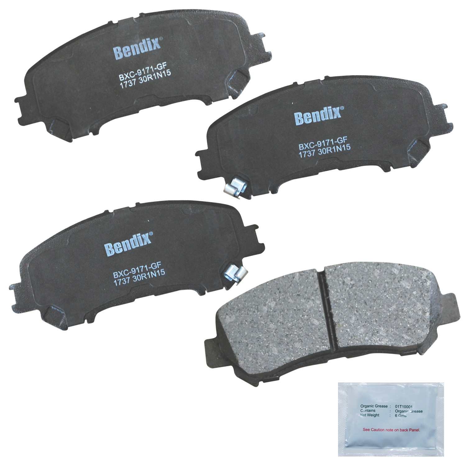 BENDIX PREMIUM COPPER FREE Disc Brake Pad Set CFC1737