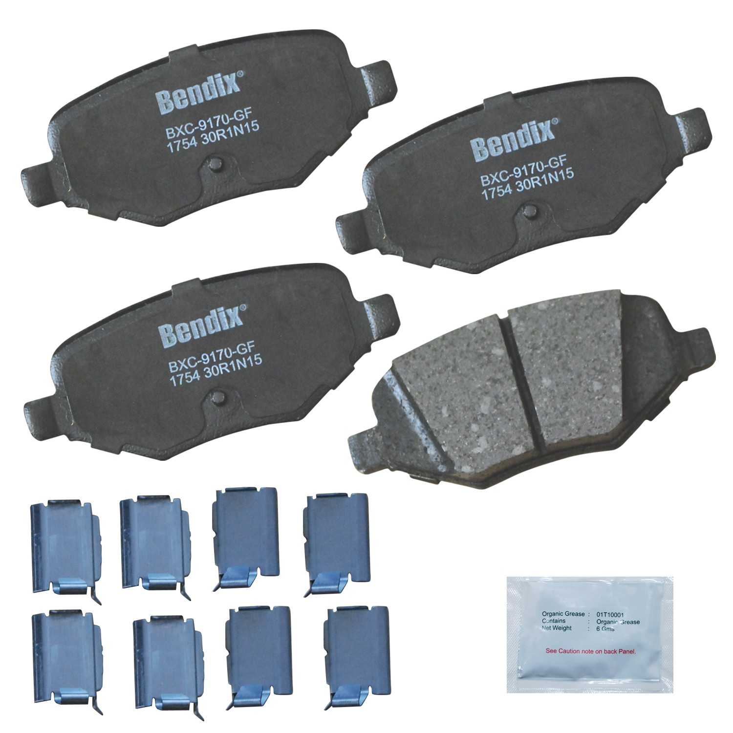 BENDIX PREMIUM COPPER FREE Disc Brake Pad Set CFC1754