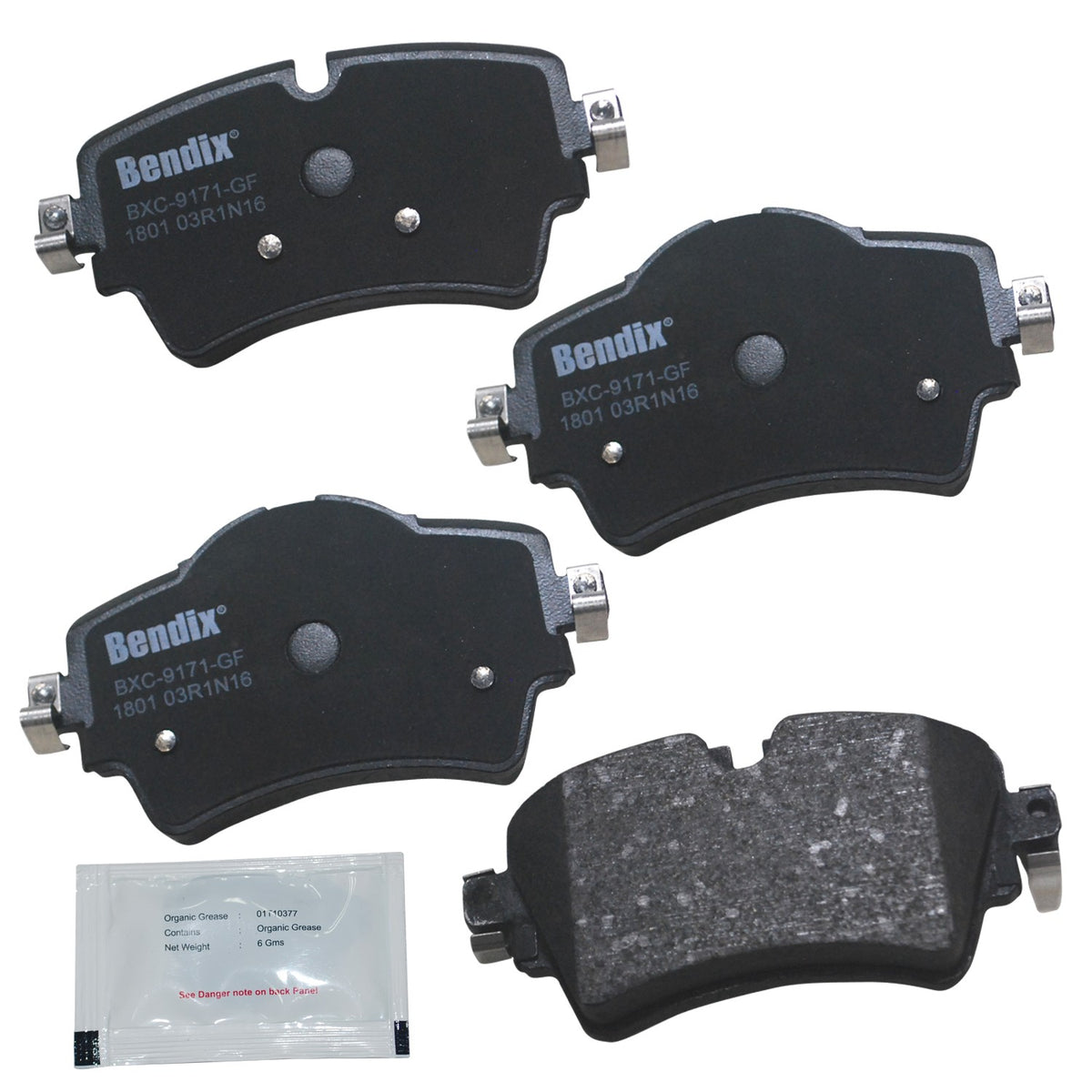 BENDIX PREMIUM COPPER FREE Disc Brake Pad Set CFC1801
