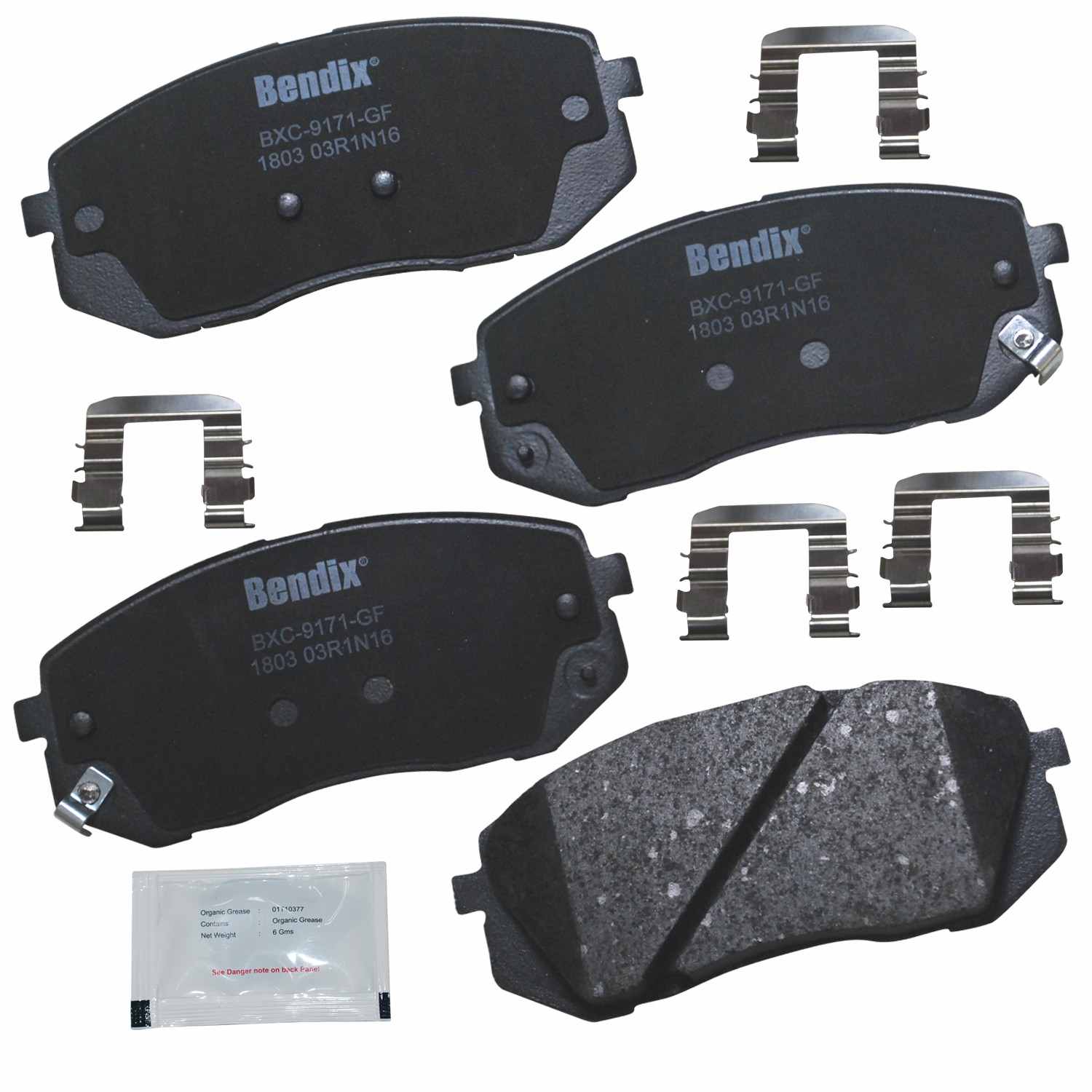 BENDIX PREMIUM COPPER FREE Disc Brake Pad Set CFC1803