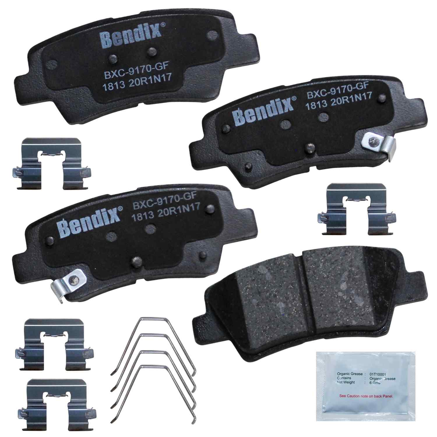 BENDIX PREMIUM COPPER FREE Disc Brake Pad Set CFC1813