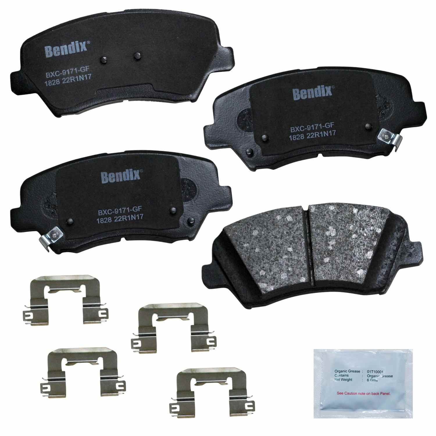 BENDIX PREMIUM COPPER FREE Disc Brake Pad Set CFC1828