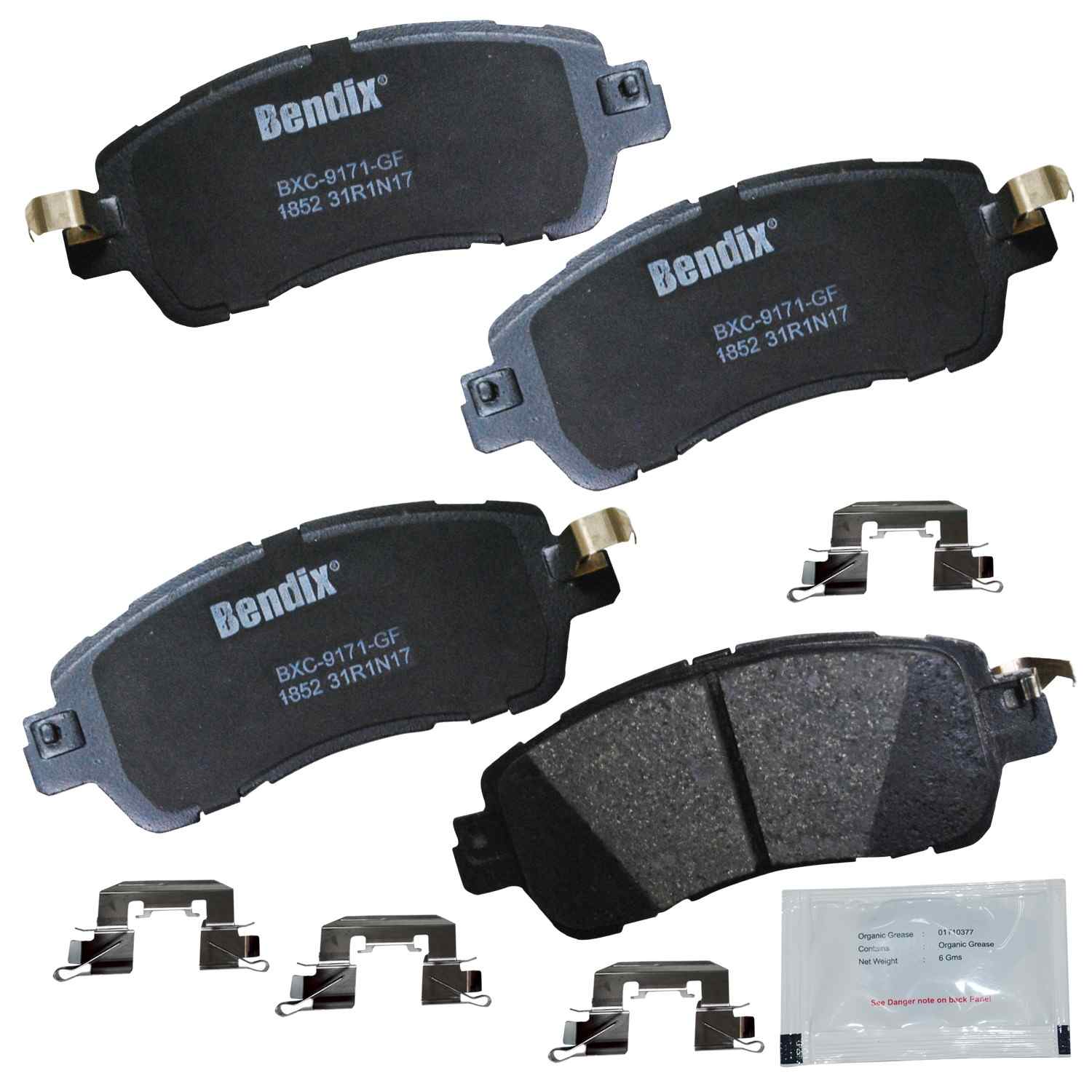 BENDIX PREMIUM COPPER FREE Disc Brake Pad Set CFC1852