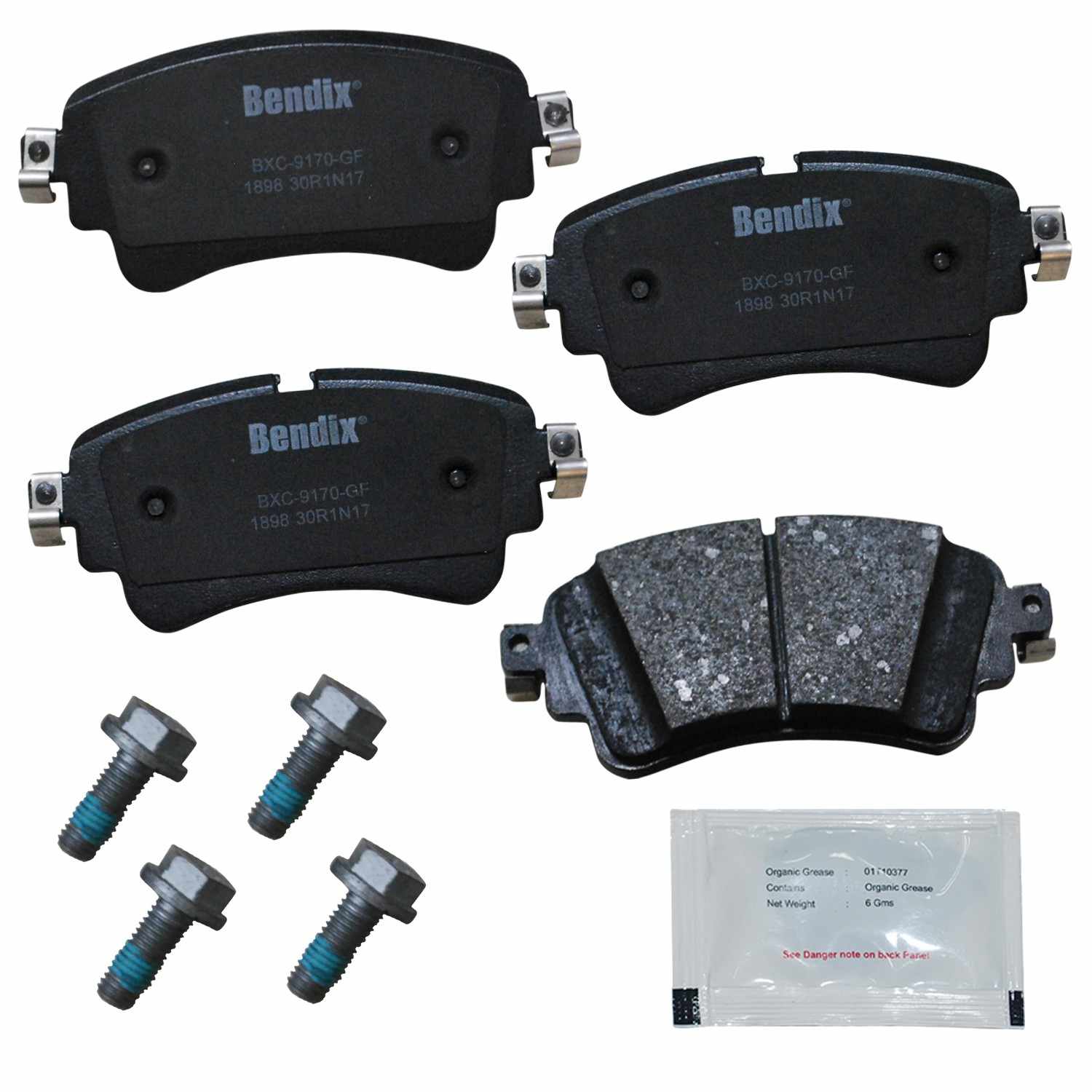 BENDIX PREMIUM COPPER FREE Disc Brake Pad Set CFC1898