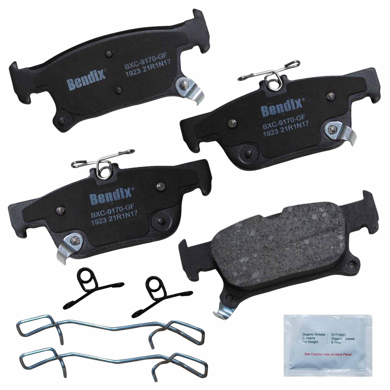 BENDIX PREMIUM COPPER FREE Disc Brake Pad Set CFC1923