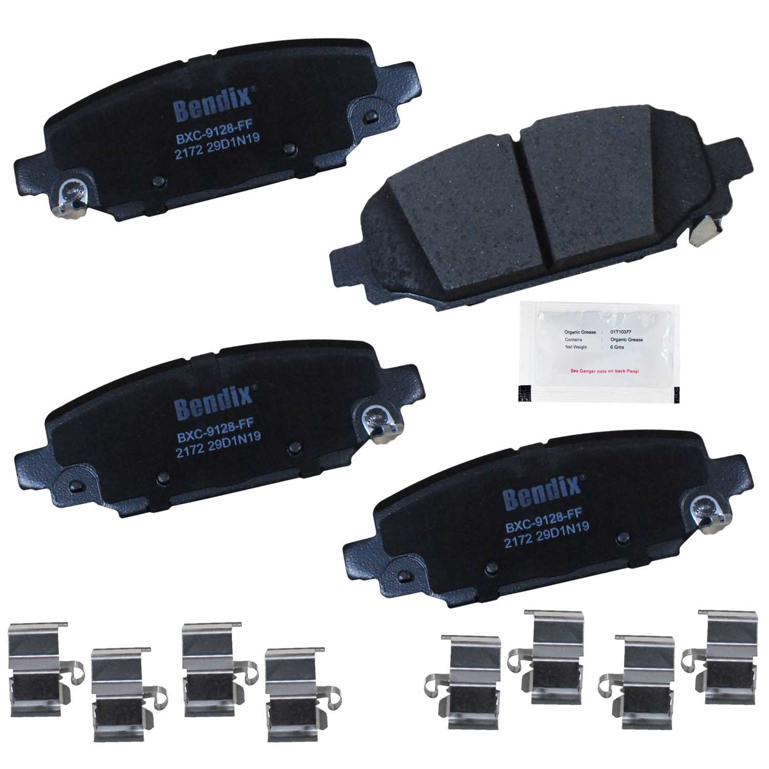BENDIX PREMIUM COPPER FREE Disc Brake Pad Set CFC2172