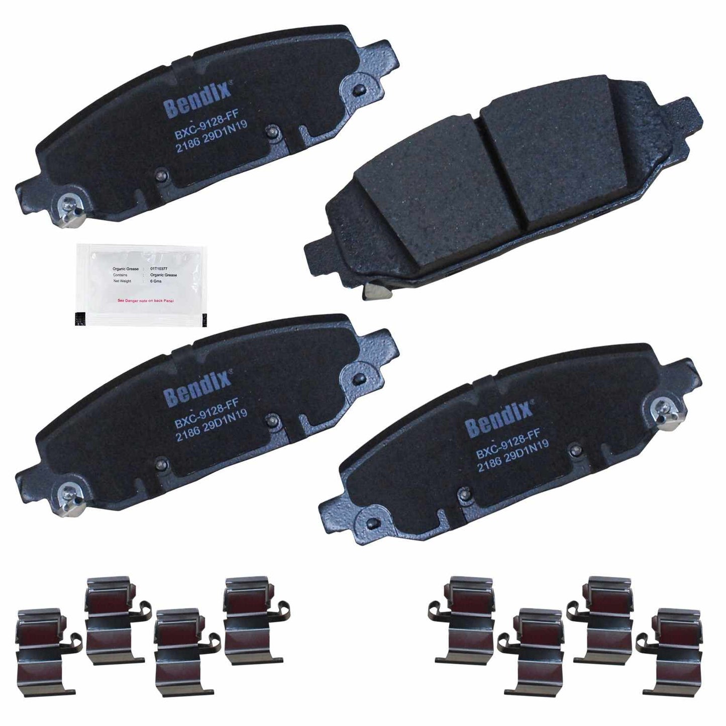 BENDIX PREMIUM COPPER FREE Disc Brake Pad Set CFC2186