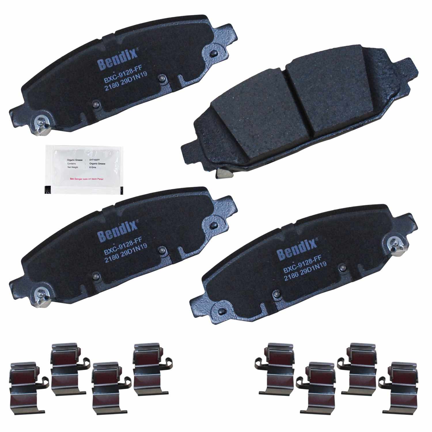 BENDIX PREMIUM COPPER FREE Disc Brake Pad Set CFC2186