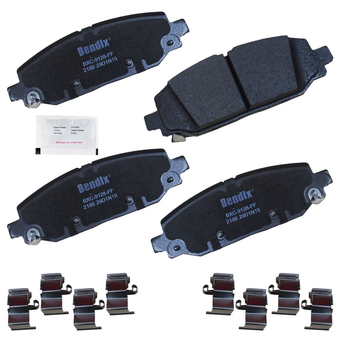 BENDIX PREMIUM COPPER FREE Disc Brake Pad Set CFC2186