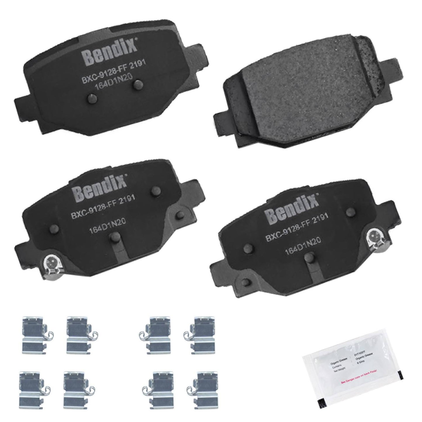 BENDIX PREMIUM COPPER FREE Disc Brake Pad Set CFC2191