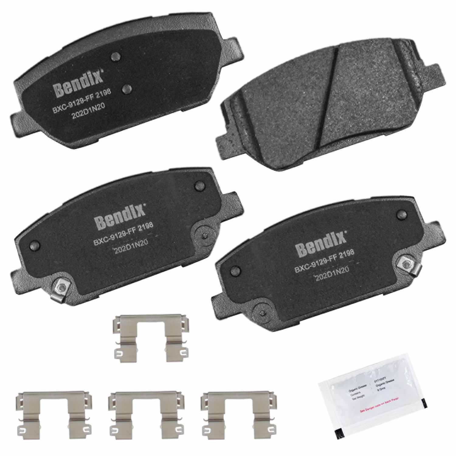 BENDIX PREMIUM COPPER FREE Disc Brake Pad Set CFC2198