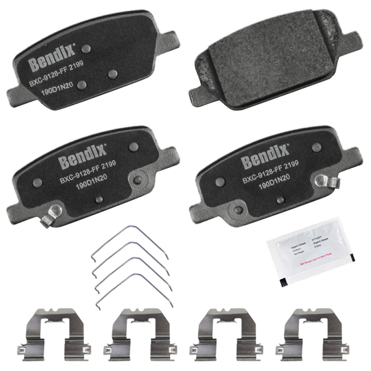 BENDIX PREMIUM COPPER FREE Disc Brake Pad Set CFC2199