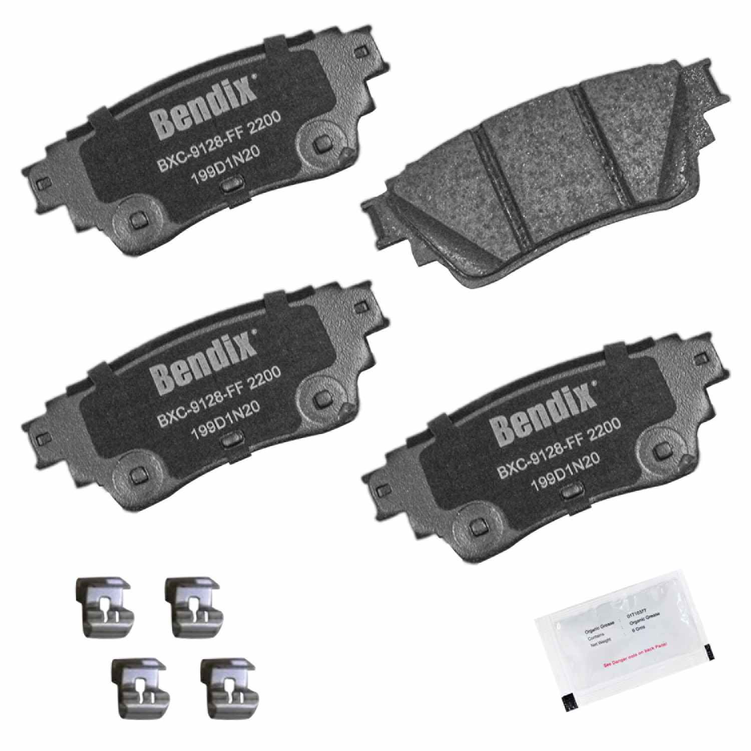 BENDIX PREMIUM COPPER FREE Disc Brake Pad Set CFC2200