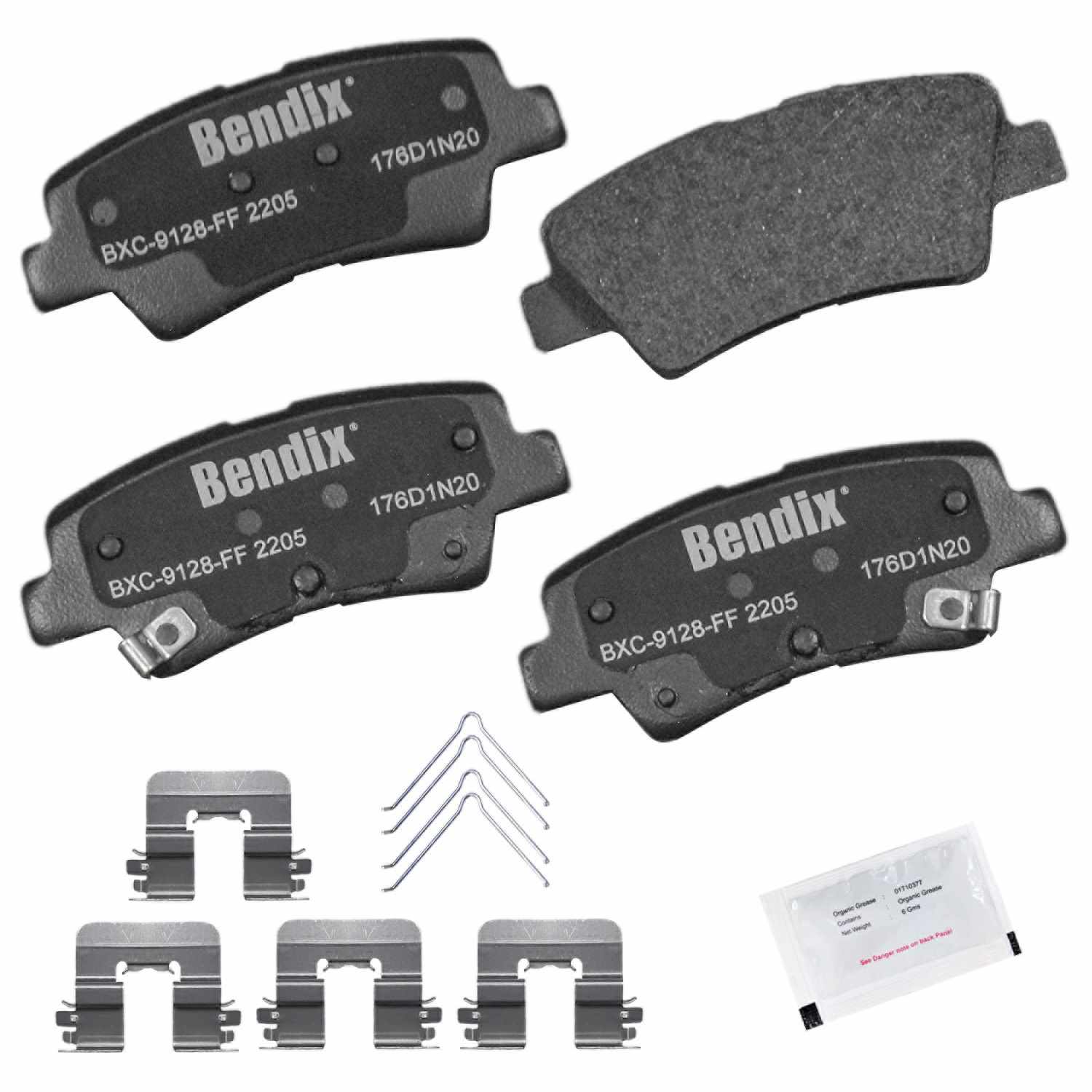 BENDIX PREMIUM COPPER FREE Disc Brake Pad Set CFC2205