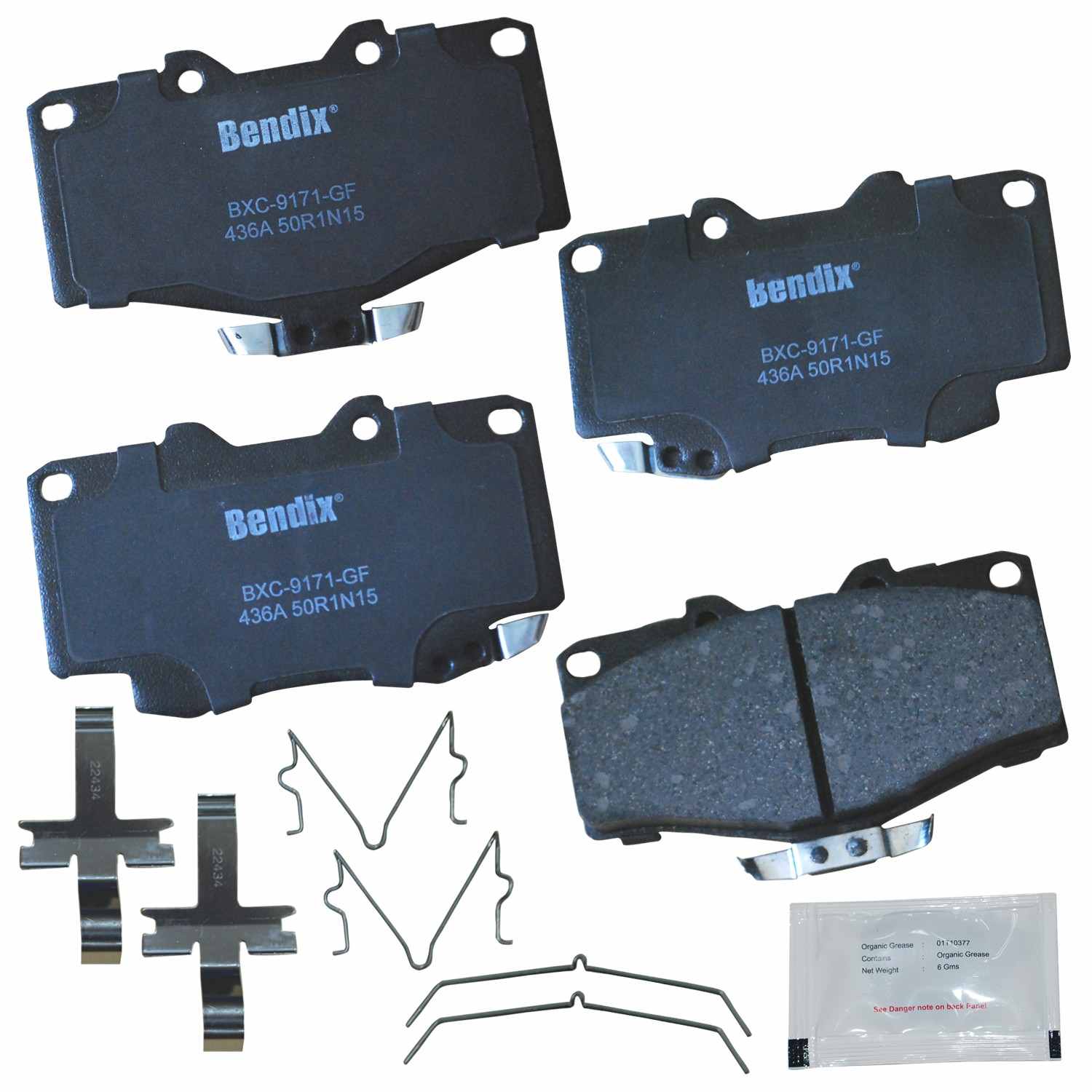 BENDIX PREMIUM COPPER FREE Disc Brake Pad Set CFC436A