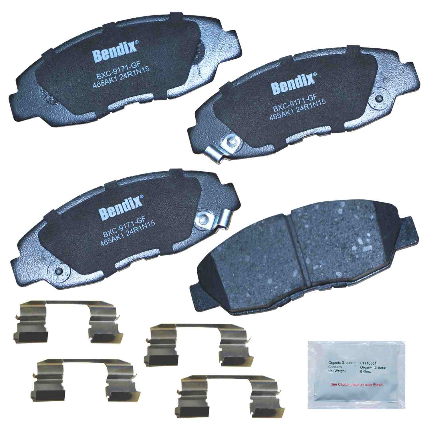 BENDIX PREMIUM COPPER FREE Disc Brake Pad Set CFC465AK1