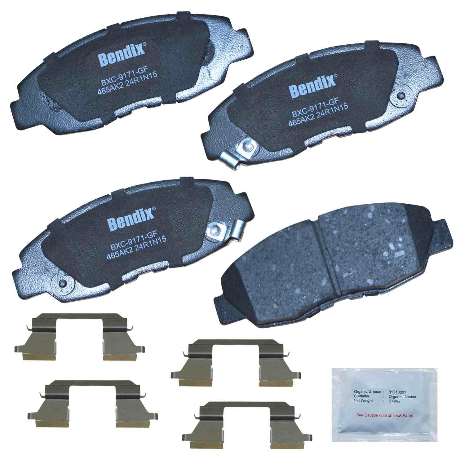 BENDIX PREMIUM COPPER FREE Disc Brake Pad Set CFC465AK2