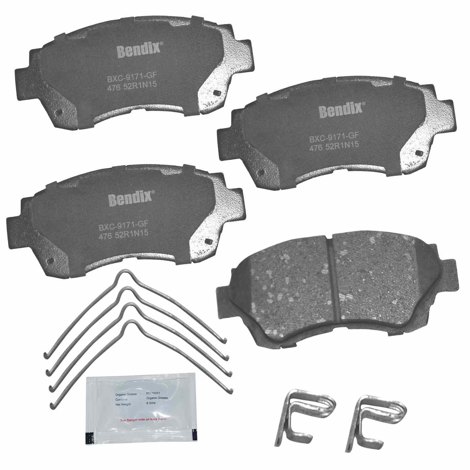 BENDIX PREMIUM COPPER FREE Disc Brake Pad Set CFC476