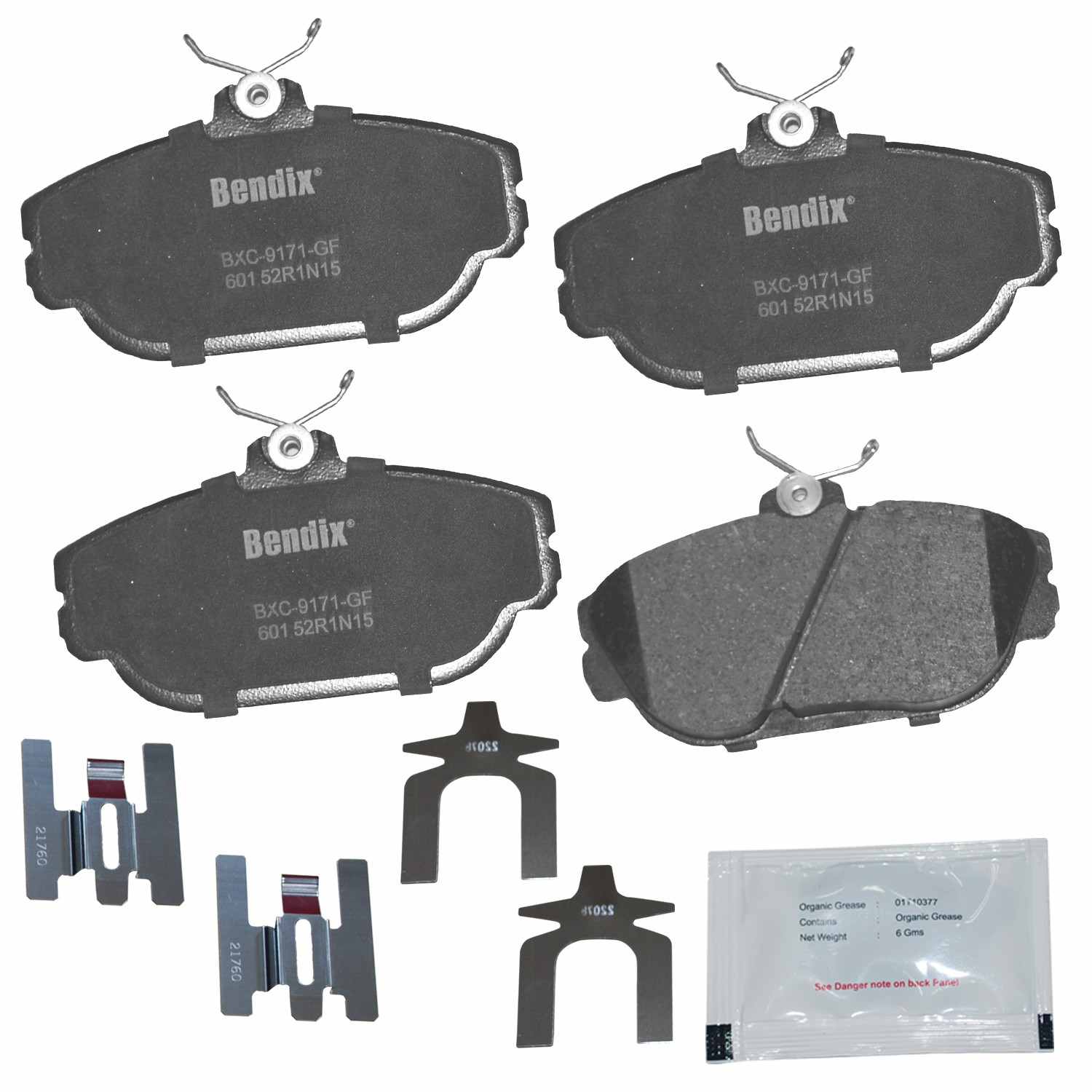 BENDIX PREMIUM COPPER FREE Disc Brake Pad Set CFC601