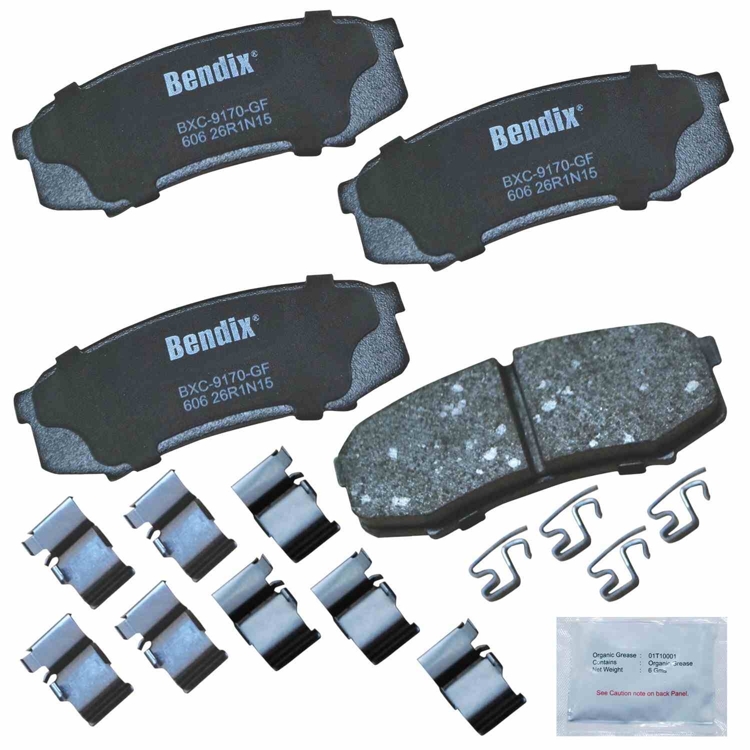 BENDIX PREMIUM COPPER FREE Disc Brake Pad Set CFC606