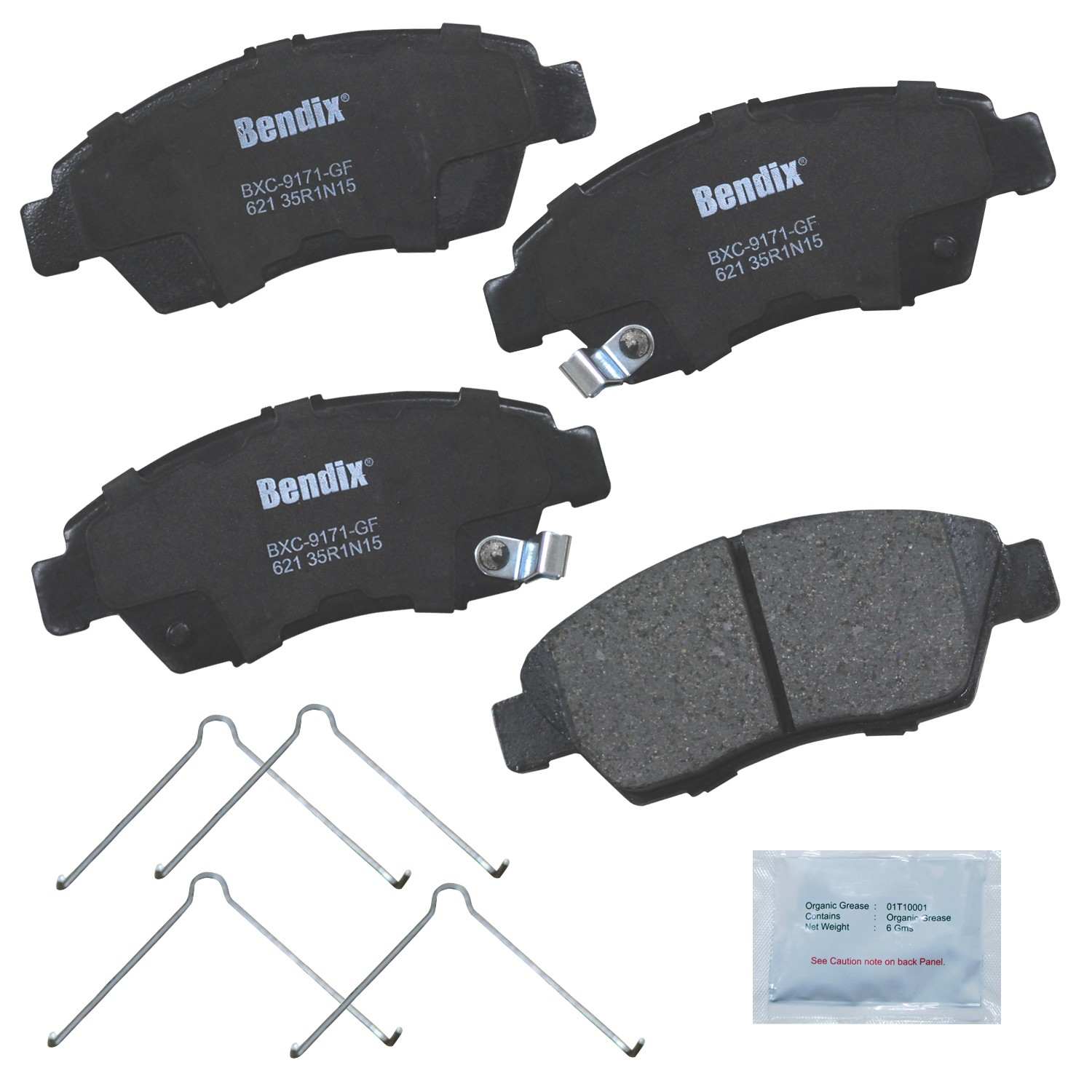 BENDIX PREMIUM COPPER FREE Disc Brake Pad Set CFC621