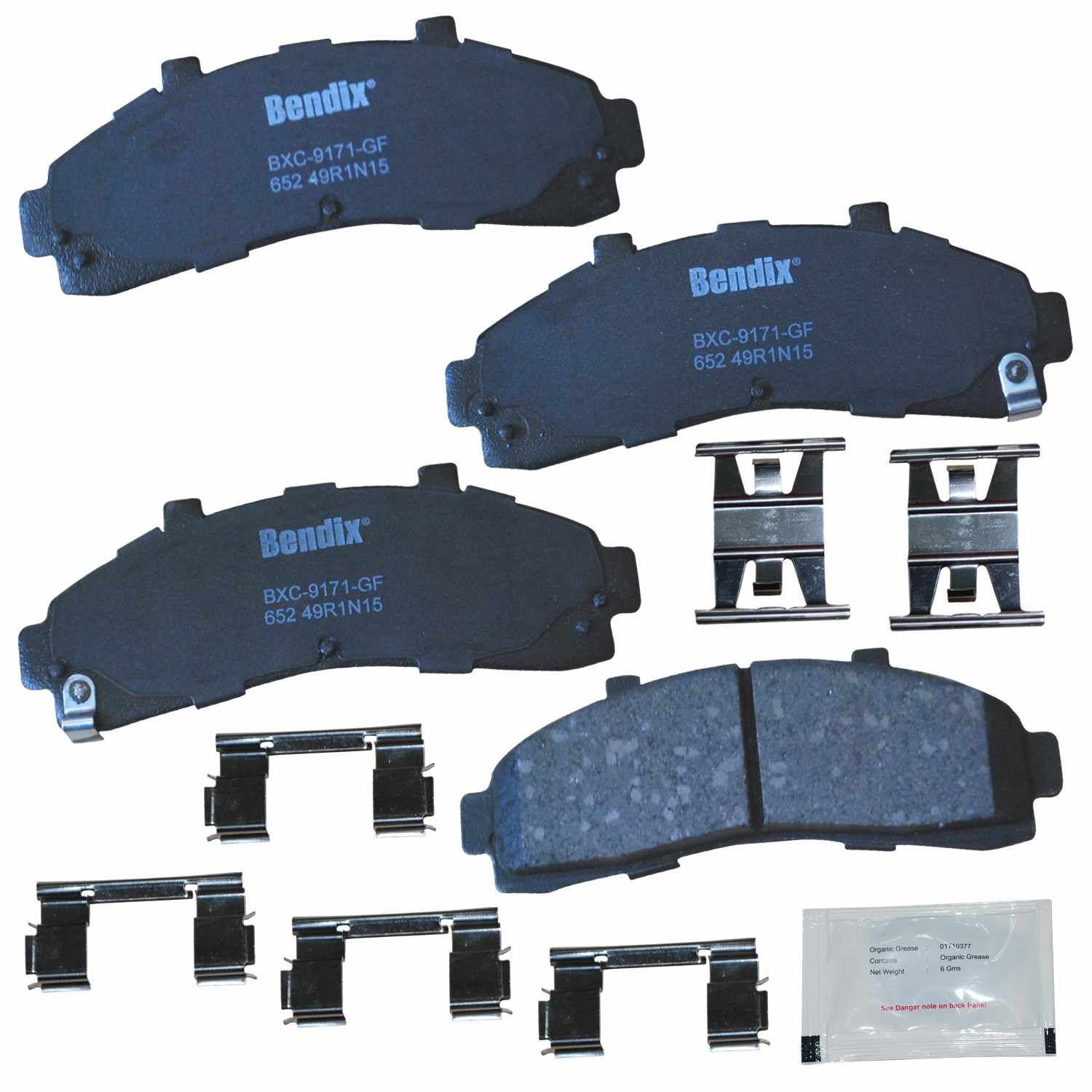 BENDIX PREMIUM COPPER FREE Disc Brake Pad Set CFC652