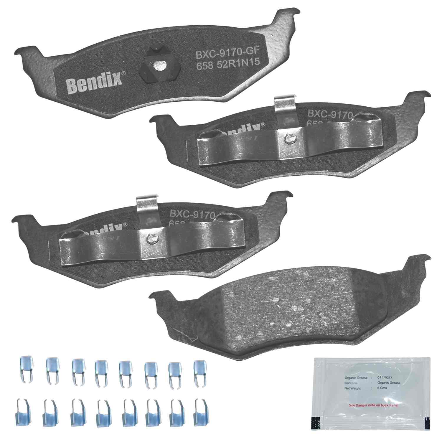 BENDIX PREMIUM COPPER FREE Disc Brake Pad Set CFC658