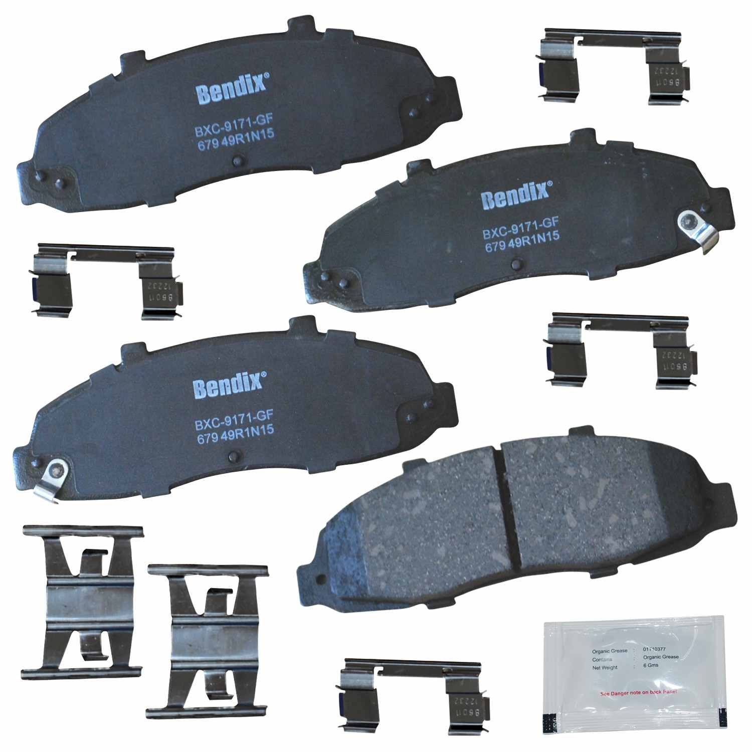 BENDIX PREMIUM COPPER FREE Disc Brake Pad Set CFC679