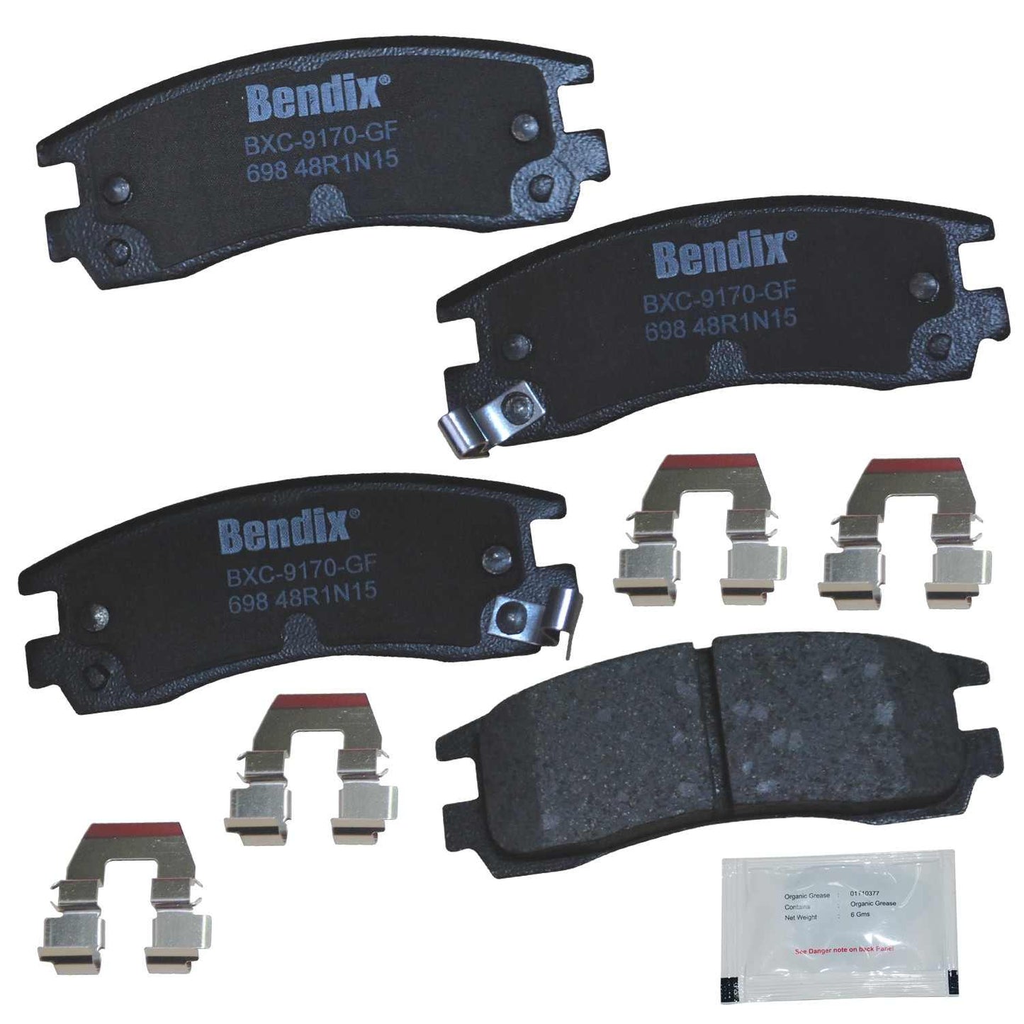 BENDIX PREMIUM COPPER FREE Disc Brake Pad Set CFC698