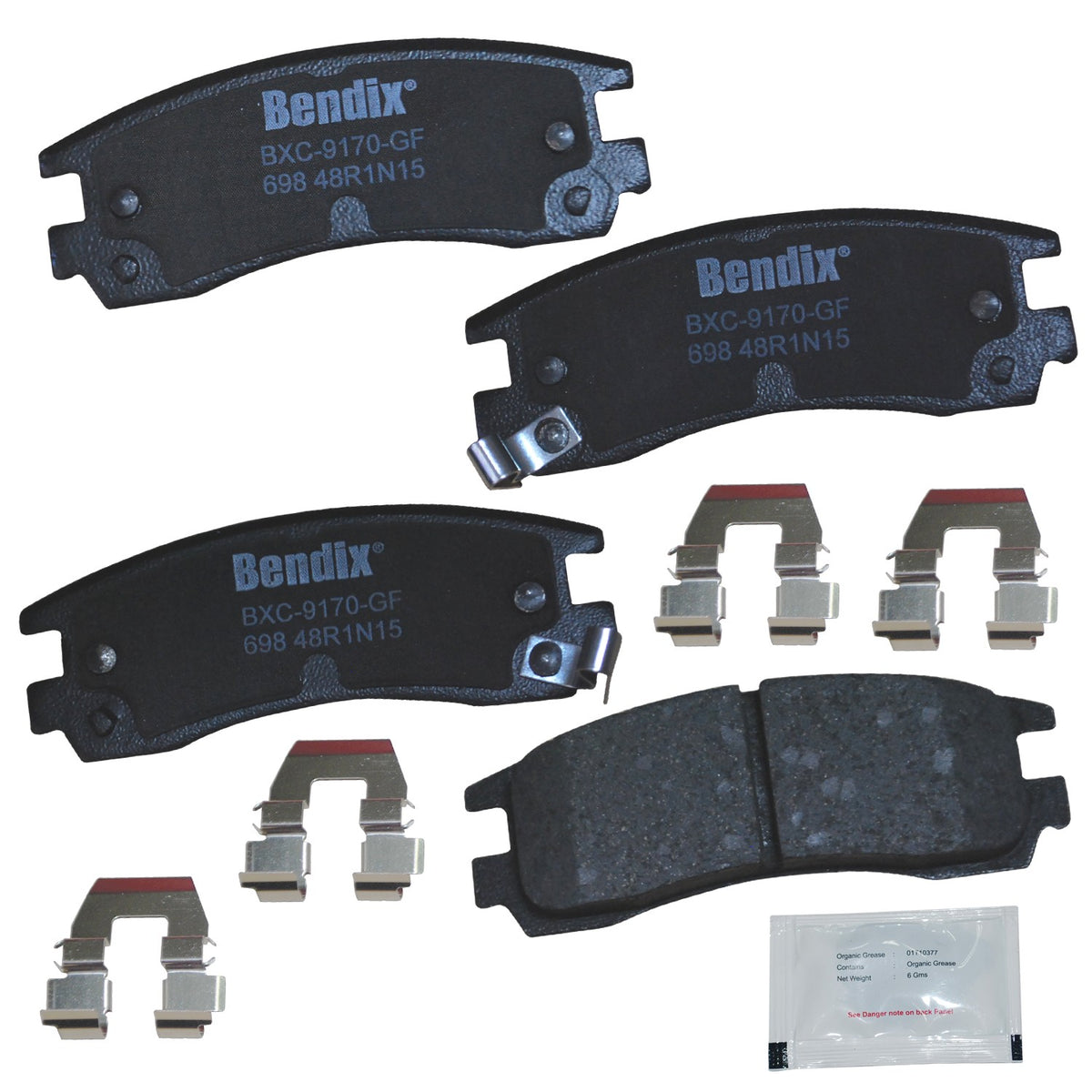 BENDIX PREMIUM COPPER FREE Disc Brake Pad Set CFC698