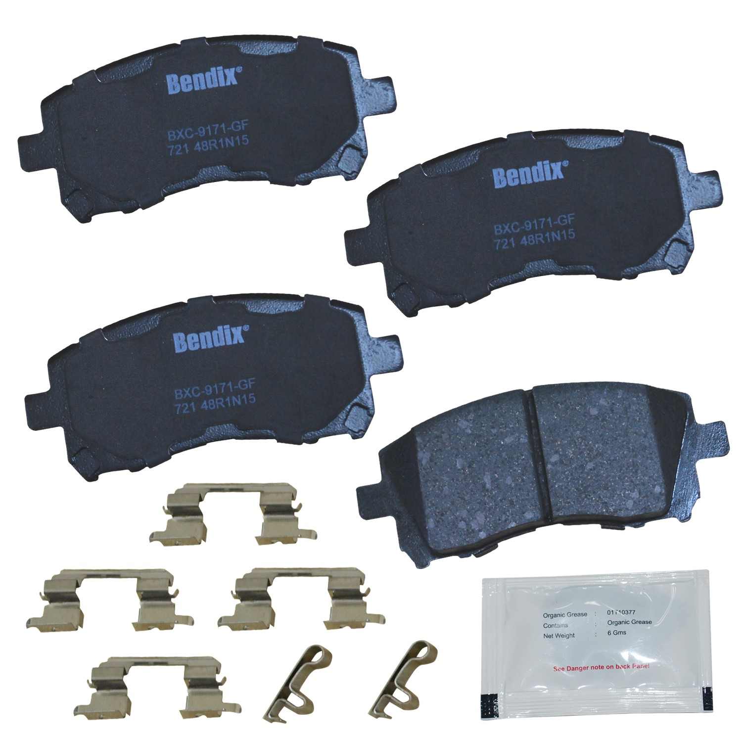 BENDIX PREMIUM COPPER FREE Disc Brake Pad Set CFC721