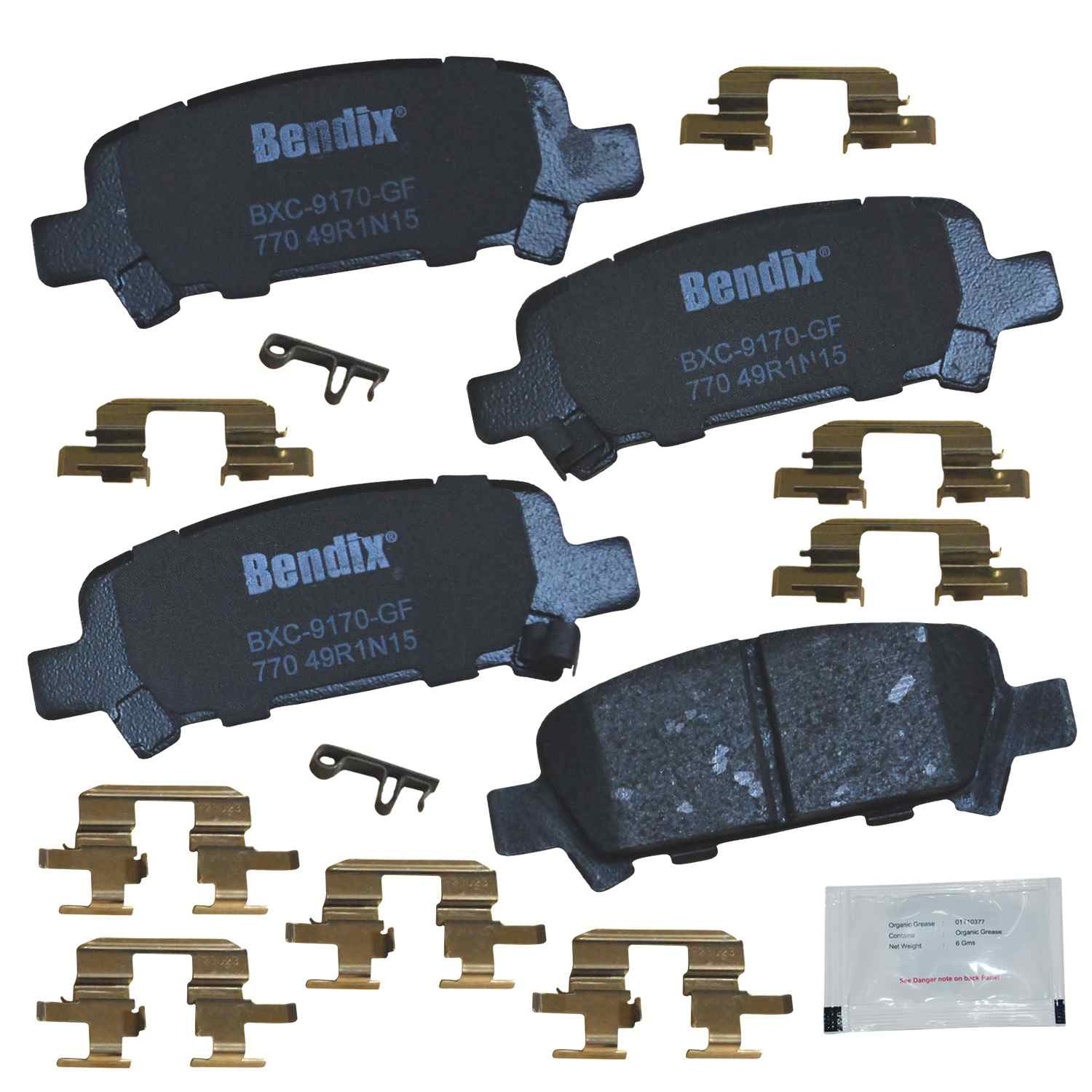 BENDIX PREMIUM COPPER FREE Disc Brake Pad Set CFC770