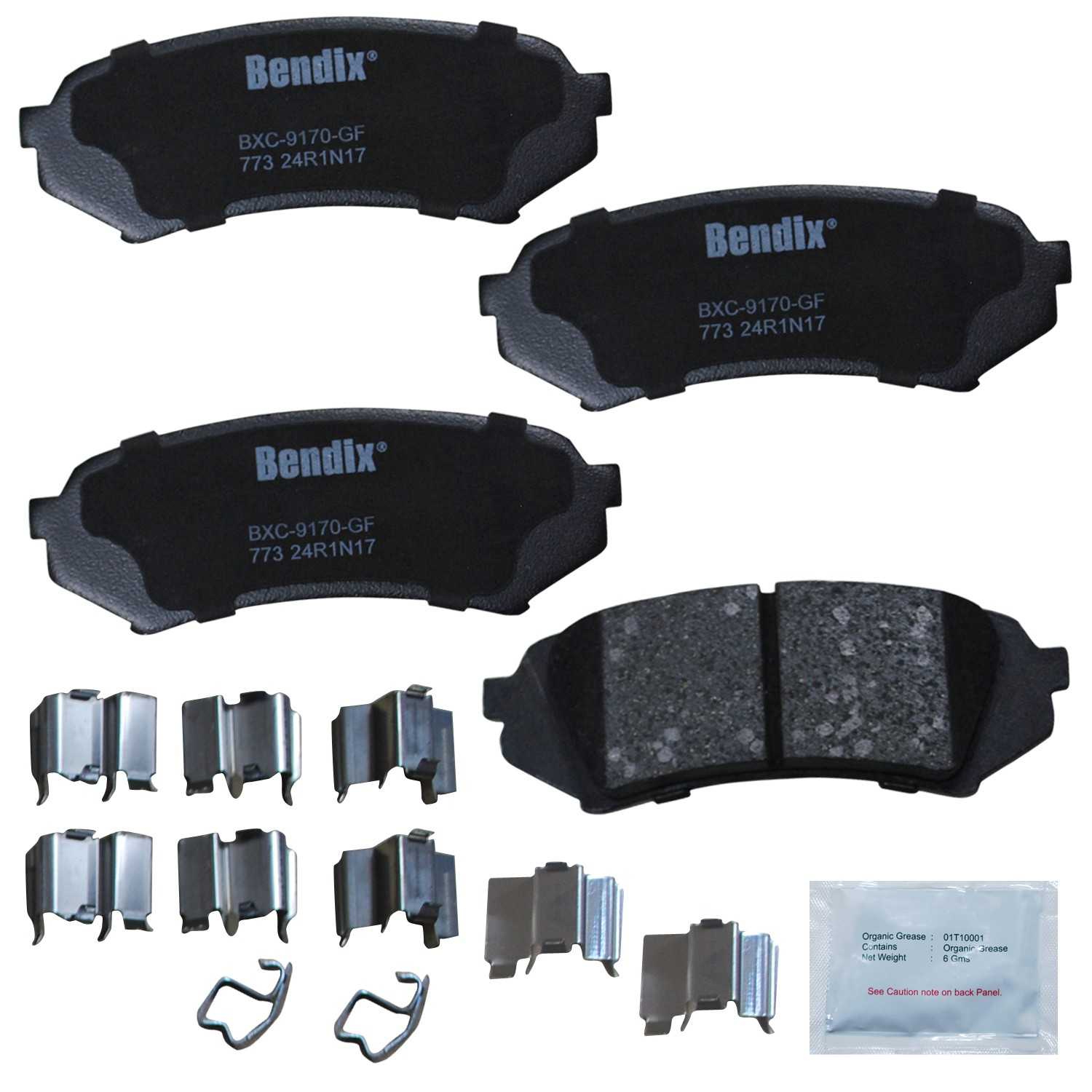 BENDIX PREMIUM COPPER FREE Disc Brake Pad Set CFC773