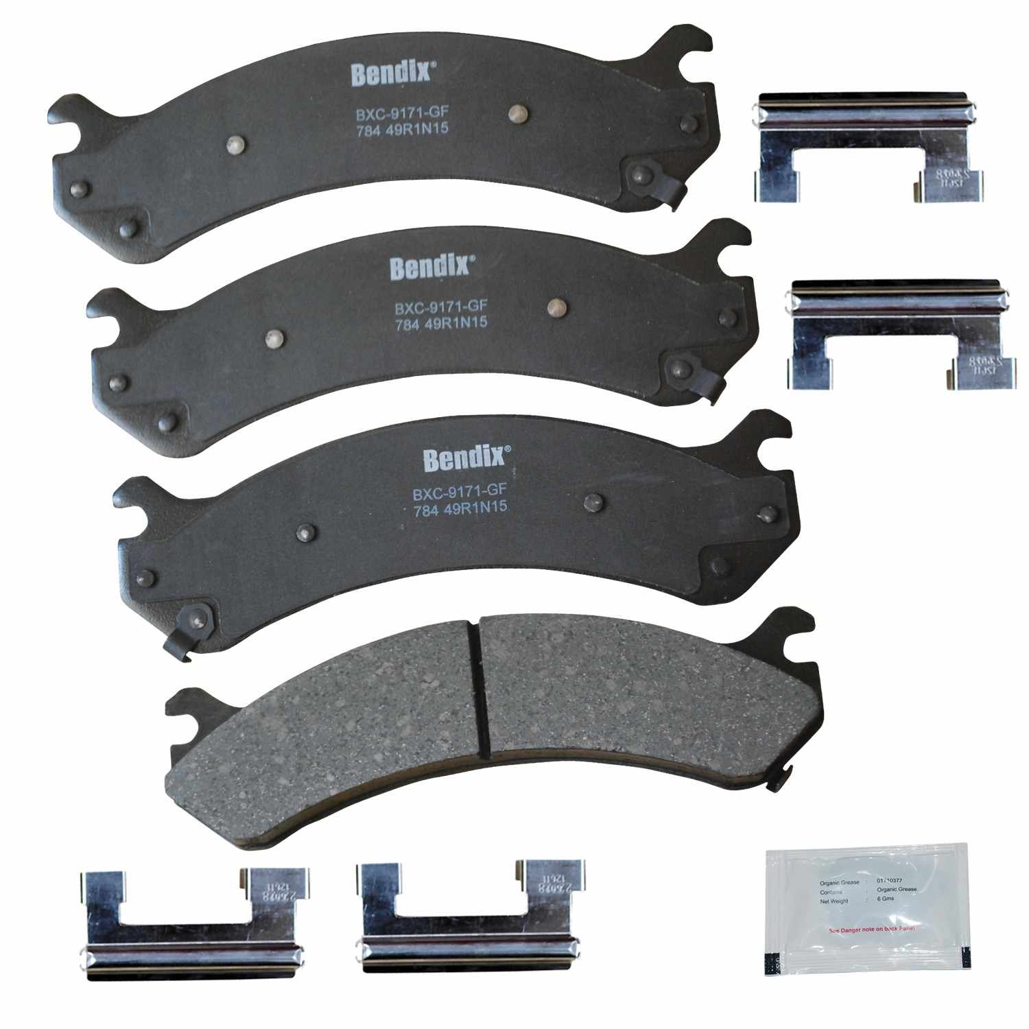 BENDIX PREMIUM COPPER FREE Disc Brake Pad Set CFC784