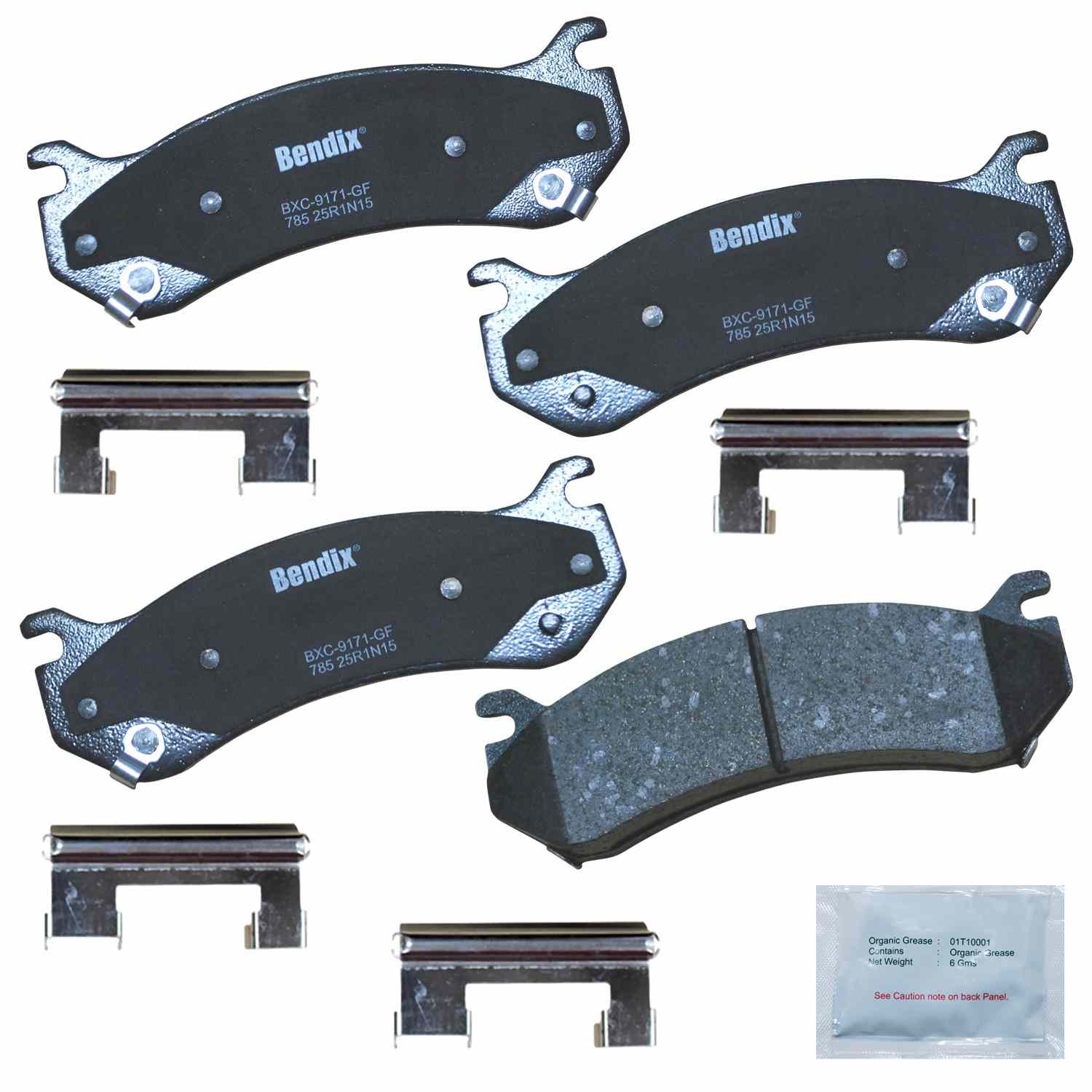 BENDIX PREMIUM COPPER FREE Disc Brake Pad Set CFC785