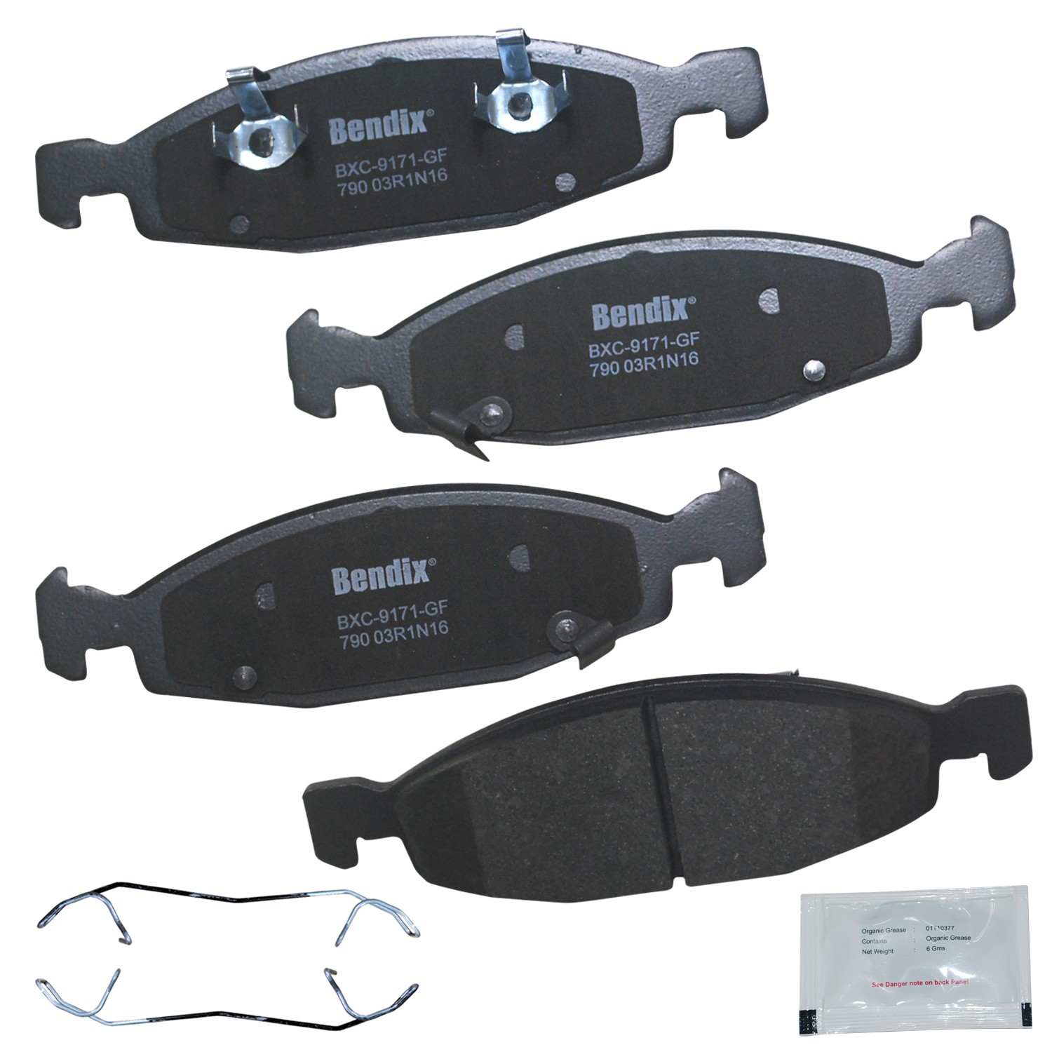 BENDIX PREMIUM COPPER FREE Disc Brake Pad Set CFC790