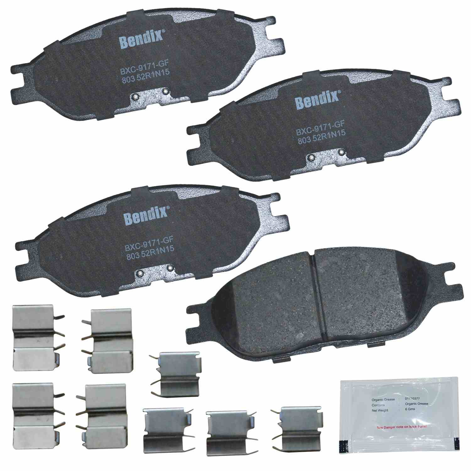 BENDIX PREMIUM COPPER FREE Disc Brake Pad Set CFC803