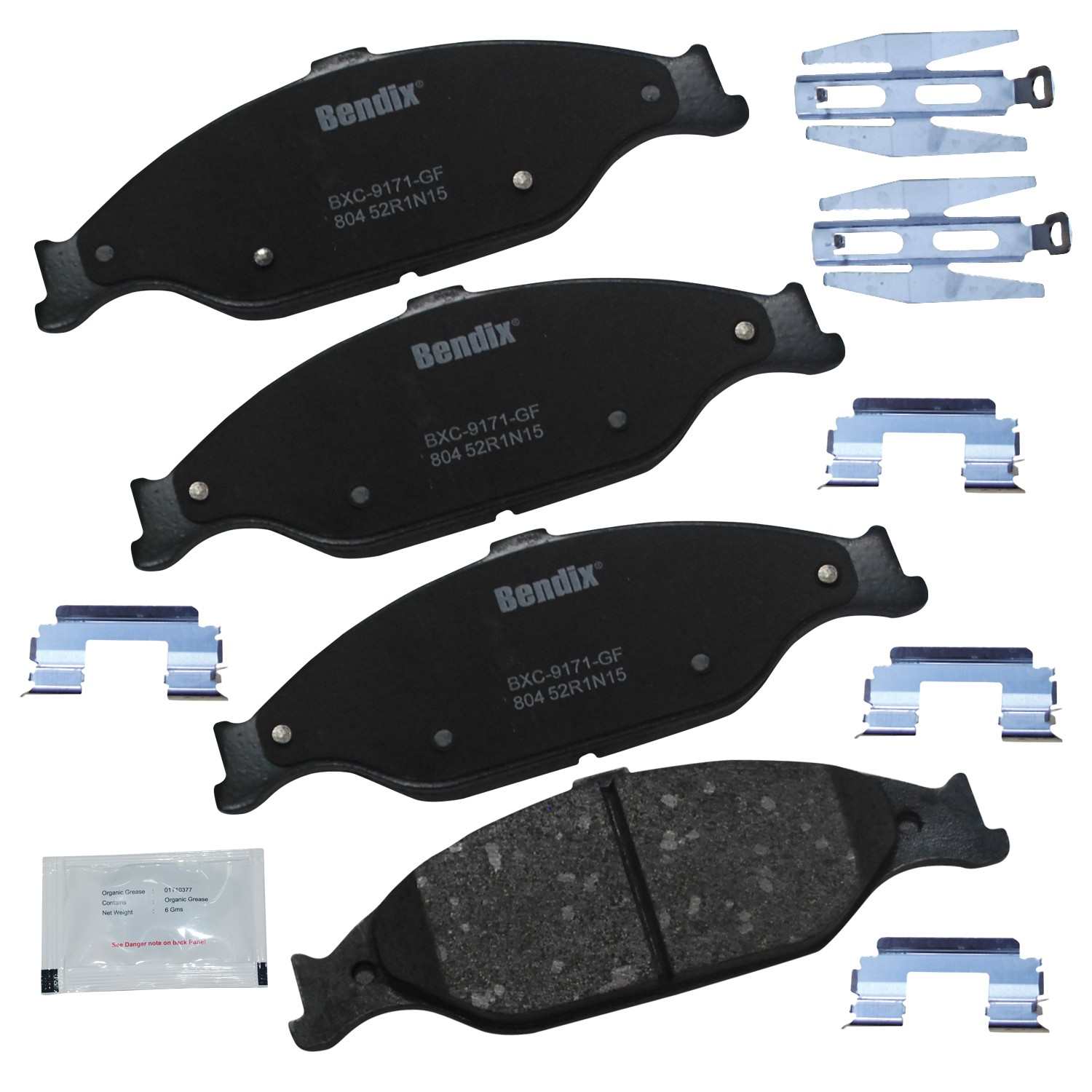 BENDIX PREMIUM COPPER FREE Disc Brake Pad Set CFC804