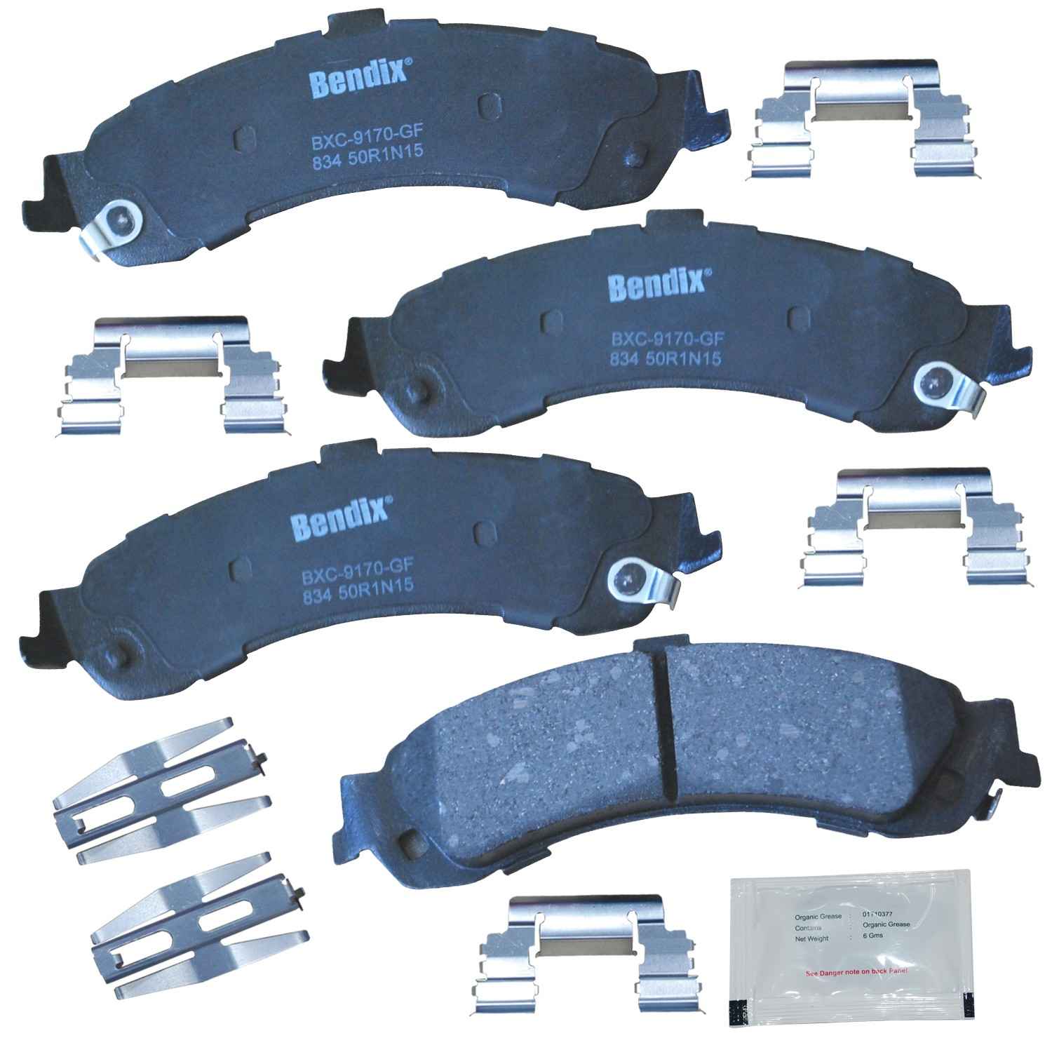 BENDIX PREMIUM COPPER FREE Disc Brake Pad Set CFC834