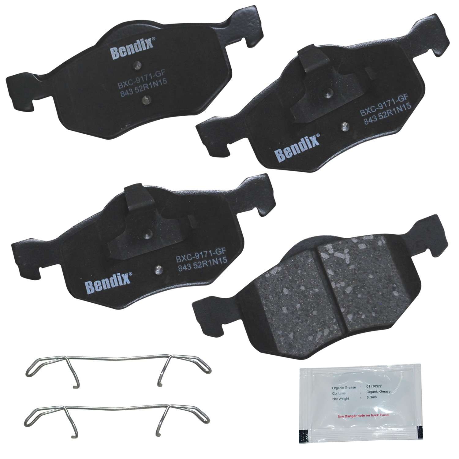 BENDIX PREMIUM COPPER FREE Disc Brake Pad Set CFC843