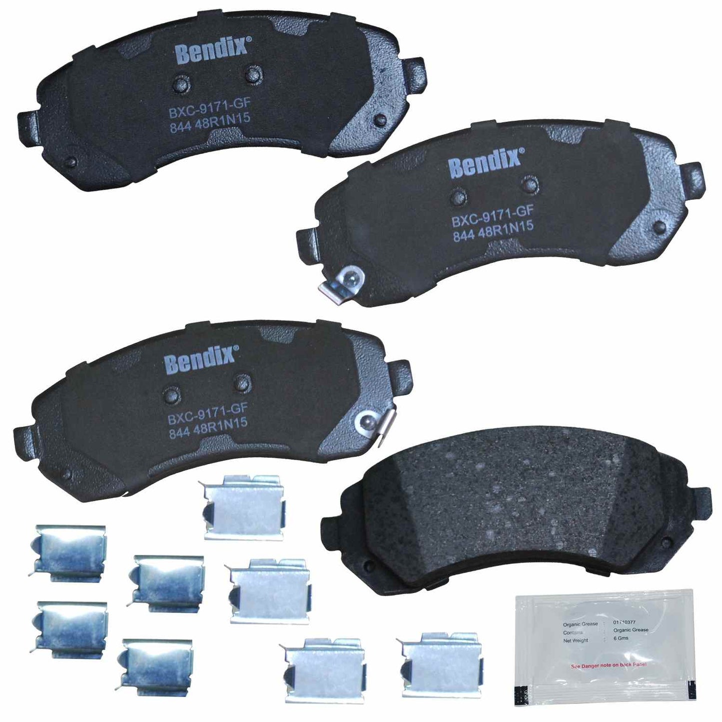BENDIX PREMIUM COPPER FREE Disc Brake Pad Set CFC844