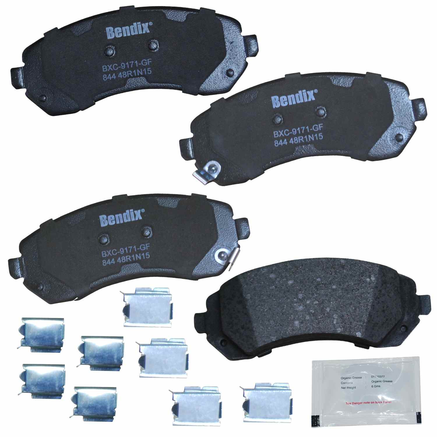 BENDIX PREMIUM COPPER FREE Disc Brake Pad Set CFC844