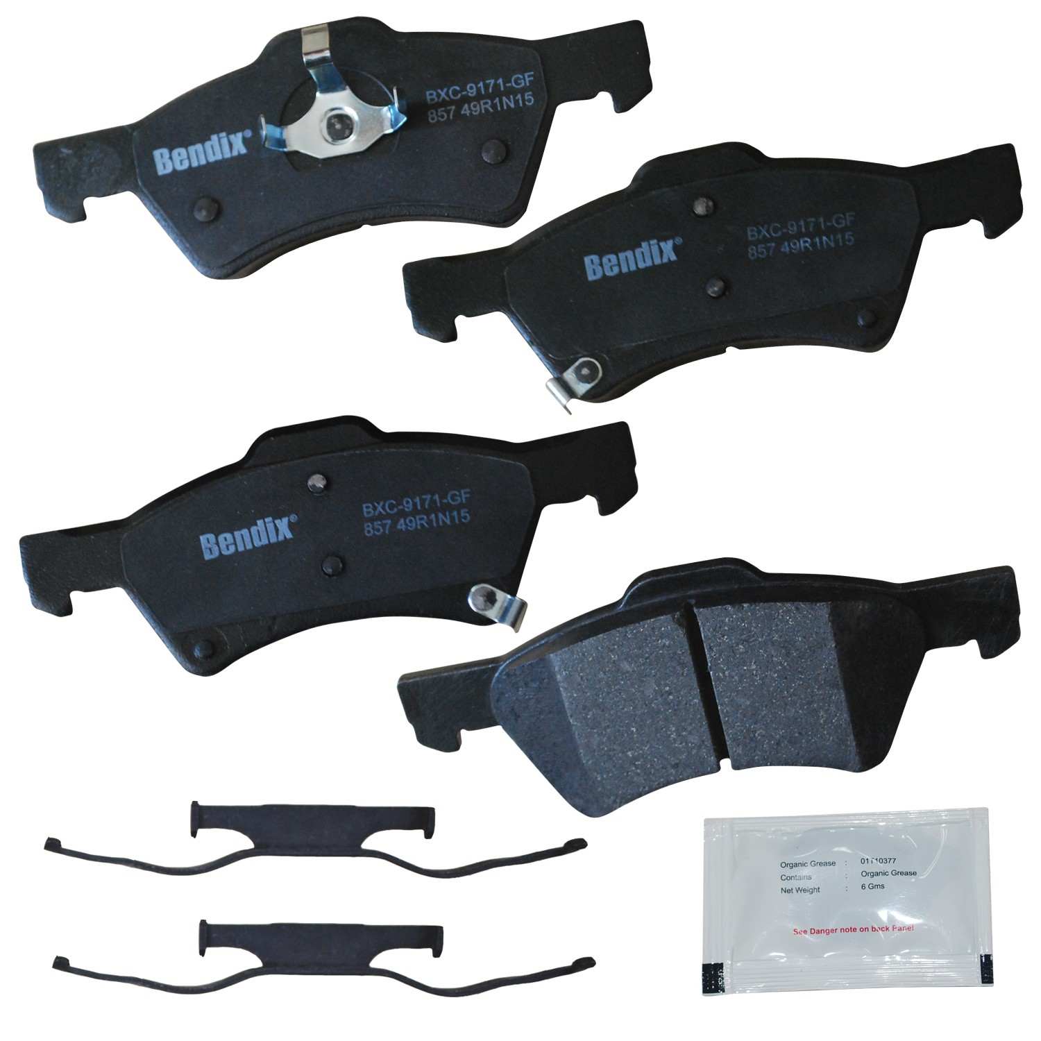 BENDIX PREMIUM COPPER FREE Disc Brake Pad Set CFC857