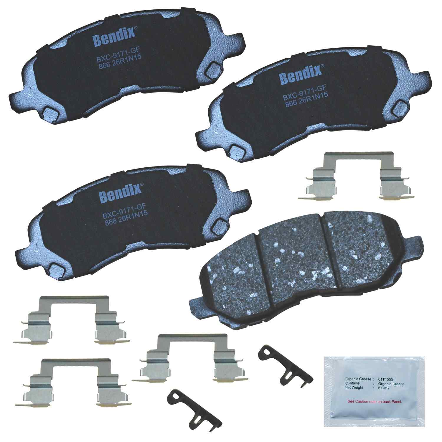 BENDIX PREMIUM COPPER FREE Disc Brake Pad Set CFC866