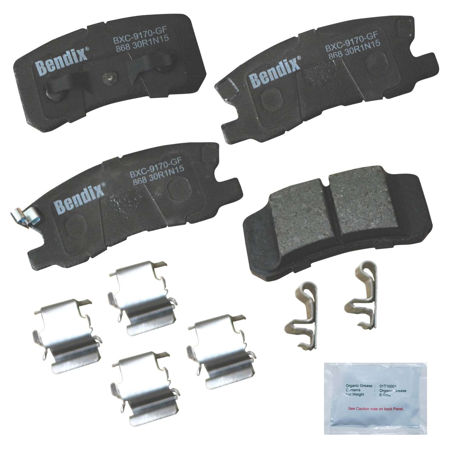 BENDIX PREMIUM COPPER FREE Disc Brake Pad Set CFC868